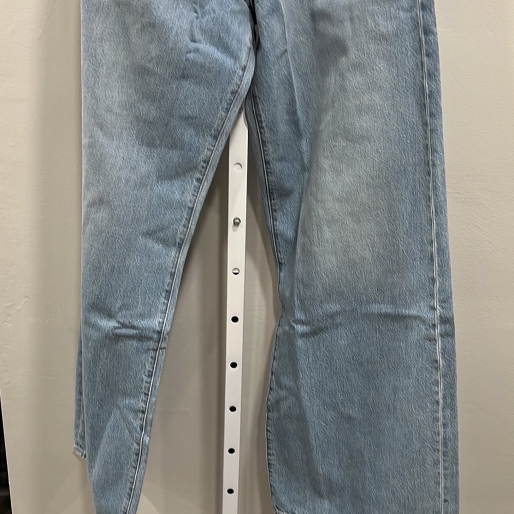 GRLFRND Chloe High Rise Pleated Wide Leg Jeans in Sawtelle Size 23 - Picture 4 of 10